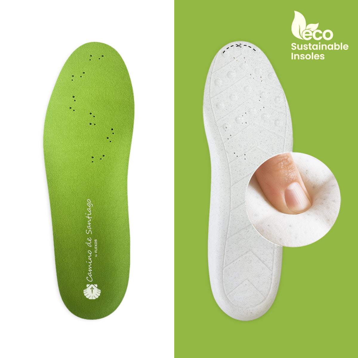 Plantilla de Látex ECO Confort "Camino de Santiago"