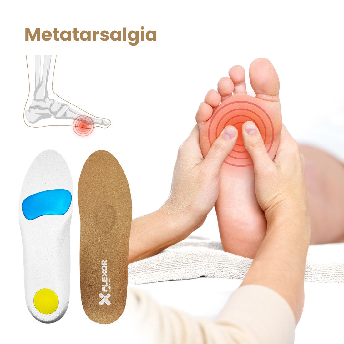 PLANTILLAS PARA METATARSALGIA