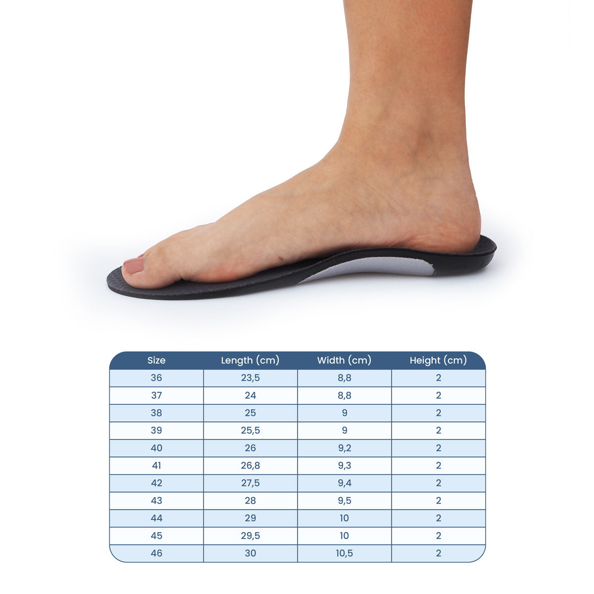 PLANTILLA SPORT PRO RUNNING ARCO MEDIO / MEDIUM ARCH