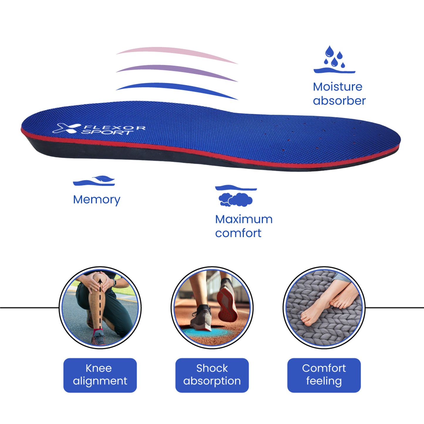 PLANTILLA FLEXOR SPORT MEMORY FOAM