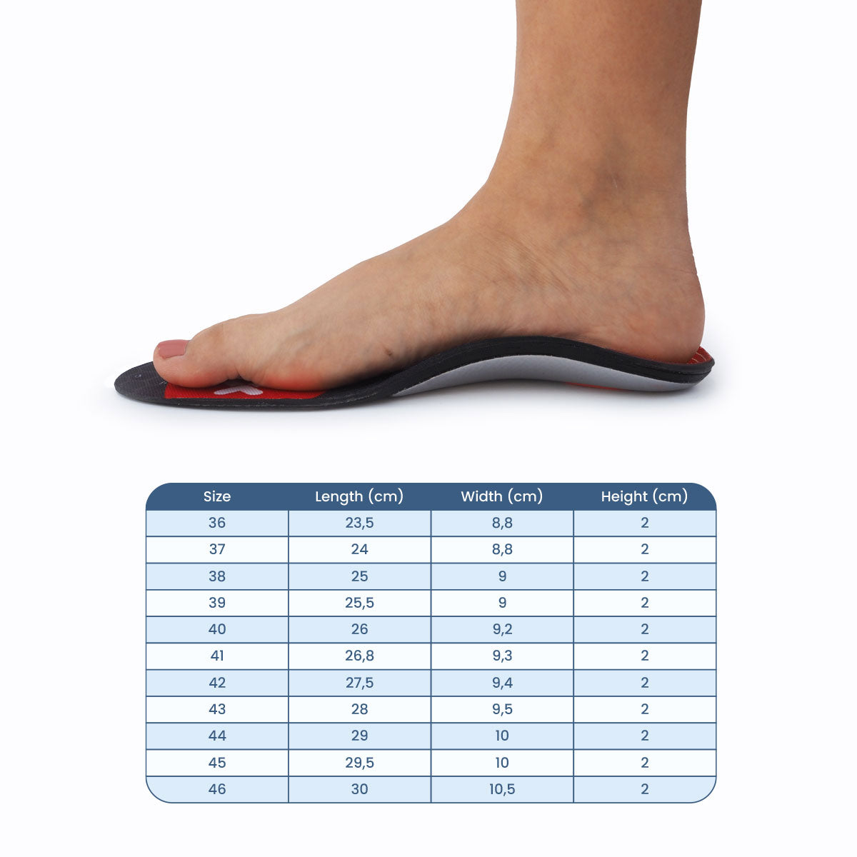 PLANTILLAS FLEXOR PRO TRAIL RUNNING PARA PIE NEUTRO