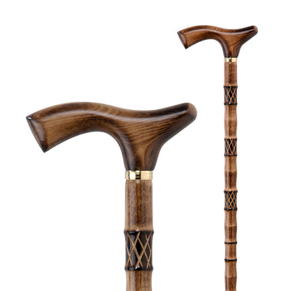 Bastón Clásico de Madera de Haya | Ligero y Cómodo | Resistente y Elegante