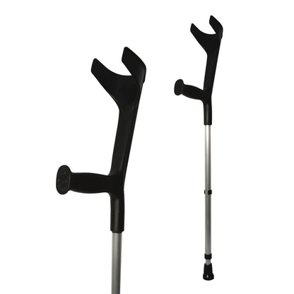 Muleta Bastón Inglés de Aluminio (x1 ud) | Altura Ajustable | Resiste 125 kg | Empuñadura Ergonómica | Diseño Moderno