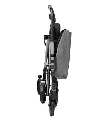 Andador para Adultos con Asiento y Bolsa – Plegable y Ajustable - Gris